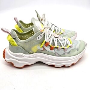 Sorel Kinetic Break thru Tech Neon Sneaker Womens Size 7
